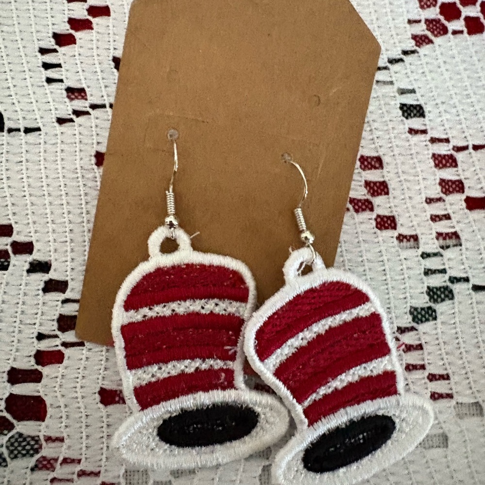 Dr Seuss earrings